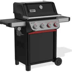 Kaasugrilli Weber Spirit E-435, 4 poltinta, sivukeitin, musta