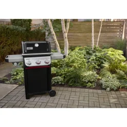 Kaasugrilli Weber Spirit E-335, 3 poltinta, sivukeitin, Sear Zone, musta