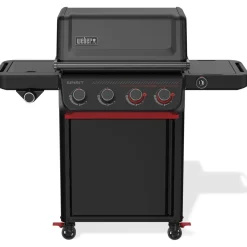 Kaasugrilli Weber Spirit EPX-435R Stealth, 4 poltinta, sivukeitin, musta