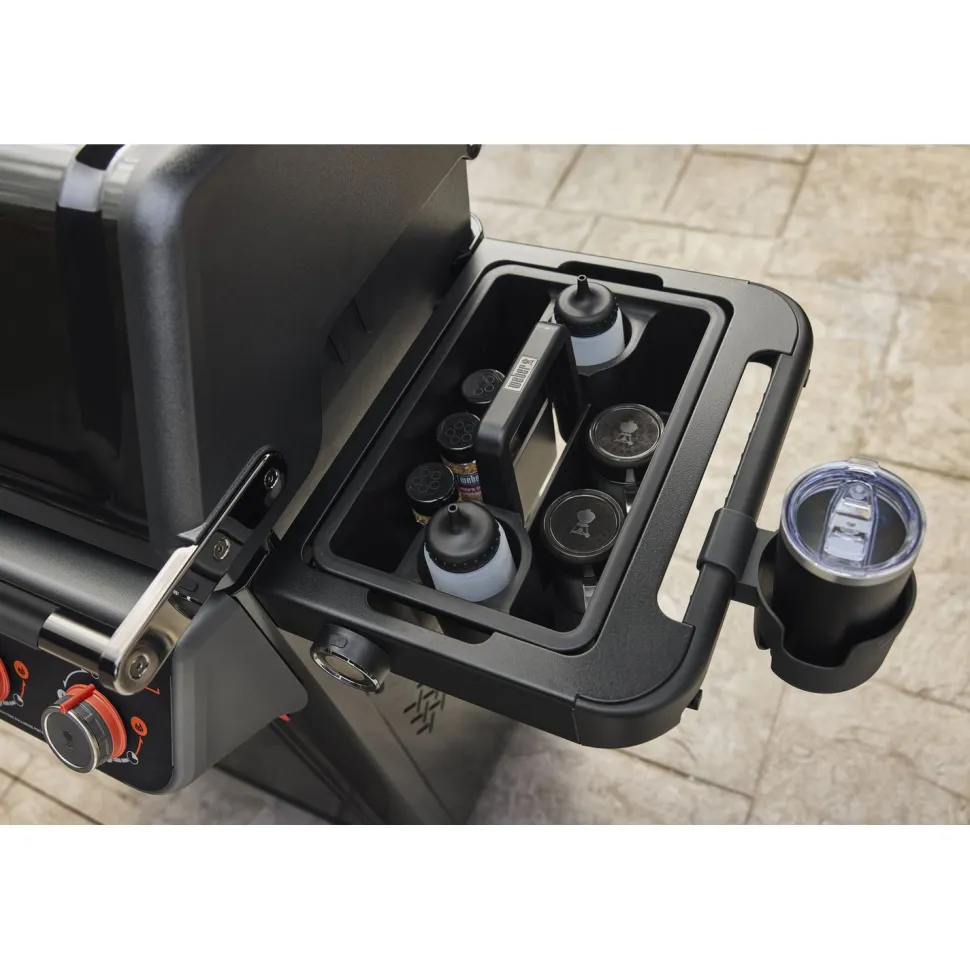 Kaasugrilli Weber Spirit EPX-435R Stealth, 4 poltinta, sivukeitin, musta