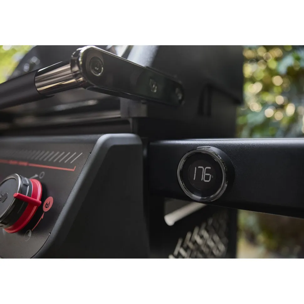 Kaasugrilli Weber Spirit EPX-435R Stealth, 4 poltinta, sivukeitin, musta