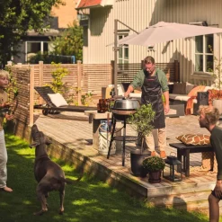 Kaasupoltinsetti Muurikka 48 LL, musta