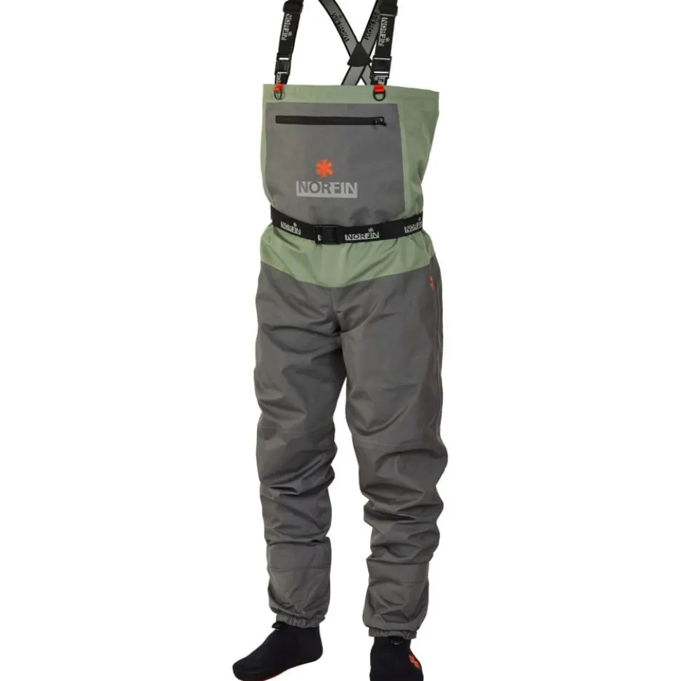 Kahluuhousut Norfin Pilot Stockingfoot, harmaa