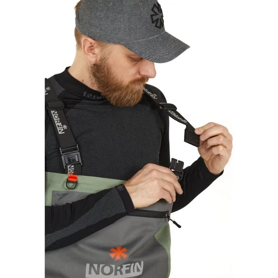 Kahluuhousut Norfin Pilot Stockingfoot, harmaa