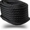 Kaideköysi Piippo keinohamppu musta 36mm x 40m