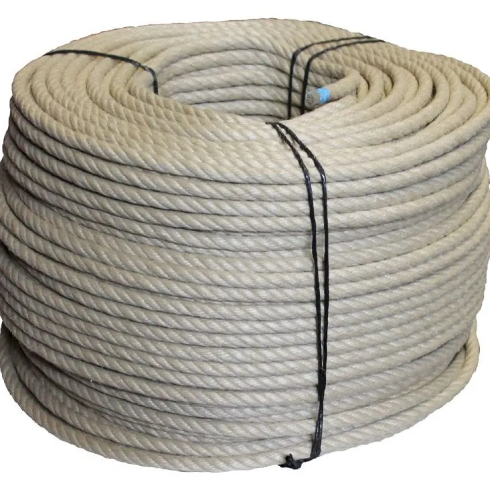 Kaideköysi Piippo keinohamppu naturell 12mm x 220m