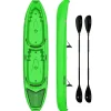 Kajakki Deep Sea, 2 henkilölle, pituus 360cm, vihreä