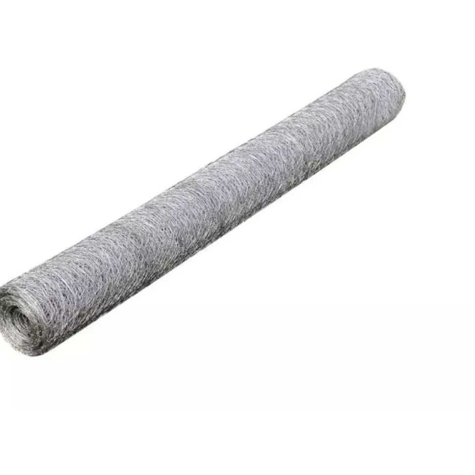 Kanaverkko galvanoitu PVC pinnoitteella silmäkoko 36mm 25x1m hopea