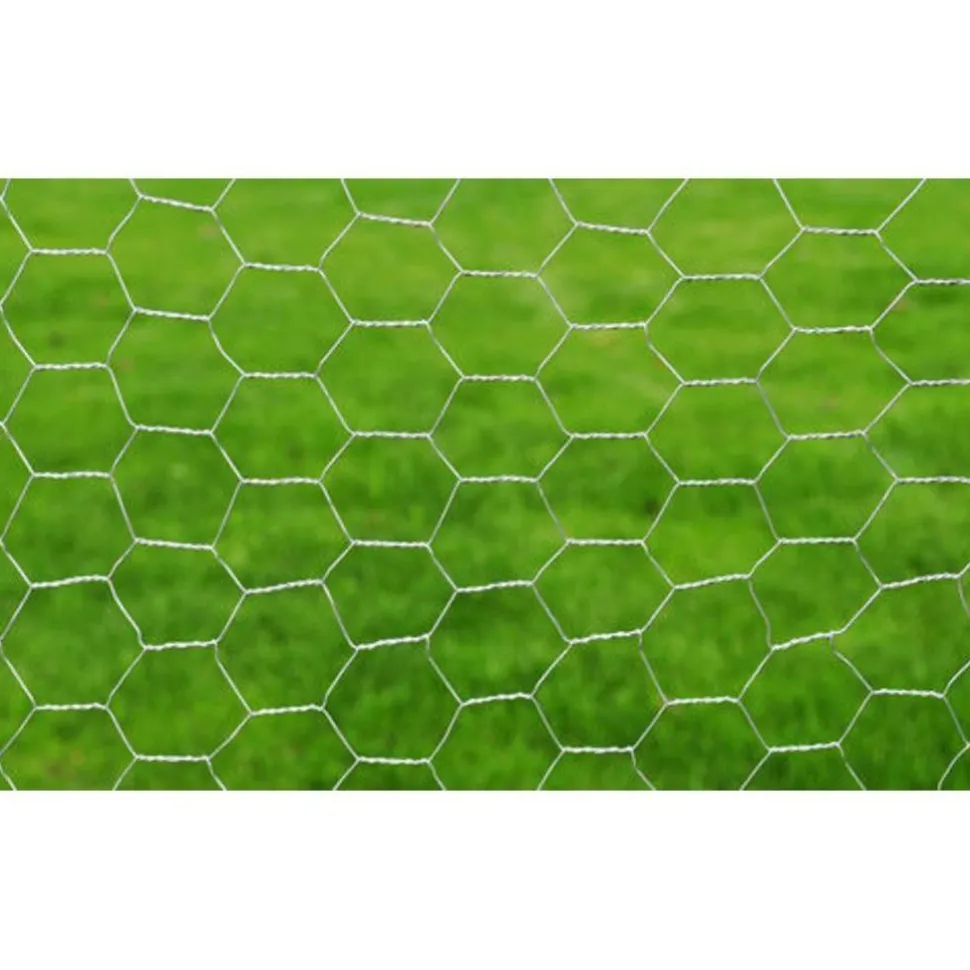 Kanaverkko galvanoitu PVC pinnoitteella silmäkoko 36mm 25x1m hopea