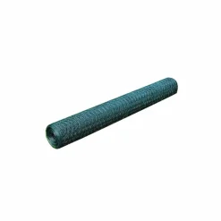 Kanaverkko galvanoitu PVC pinnoitteella silmäkoko 25mm 25x0.5m vihreä