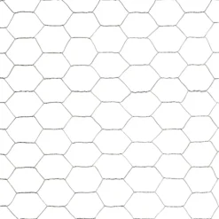 Kanaverkko galvanoitu teräs silmäkoko 36mm 25x1.2m hopea