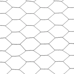 Kanaverkko teräs PVC pinnoitteella silmäkoko 36mm 36x1.5m harmaa