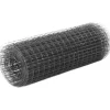 Kanaverkko 16x16mm galvanoitu teräs 10x0.5m harmaa