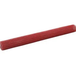 Kanaverkko 19x19mm galvanoitu teräs 25x1.5m punainen