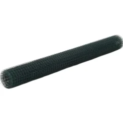 Kanaverkko 19x19mm galvanoitu teräs 10x1.5m vihreä