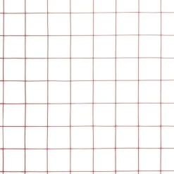 Kanaverkko 19x19mm teräs PVC pinnoitteella 25x1m punainen