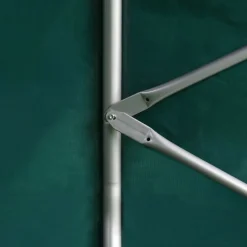 Karjateltta PVC 3,7x3,7 m vihreä