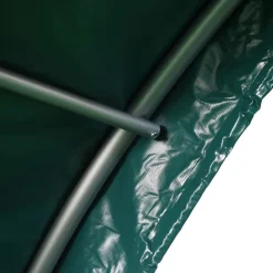 Karjateltta PVC 3,7x3,7 m vihreä