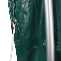 Karjateltta PVC 3,7x3,7 m vihreä