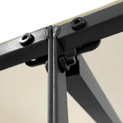 Katos 2x2,3 m 180 g/m² kangas ja teräs kerma