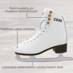 Kaunoluistimet Core, eri kokoja