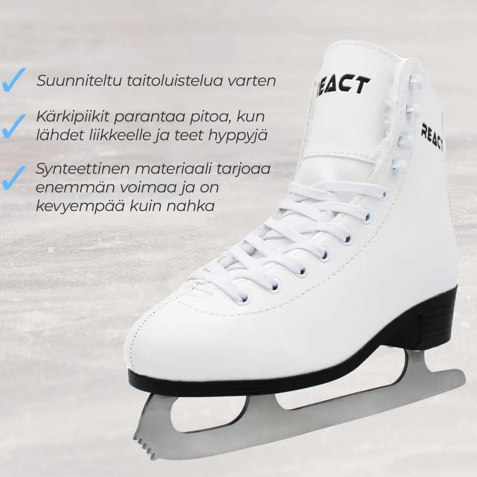 Kaunoluistimet React eri kokoja ja värejä
