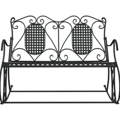 Keinupenkki 84 cm musta teräs