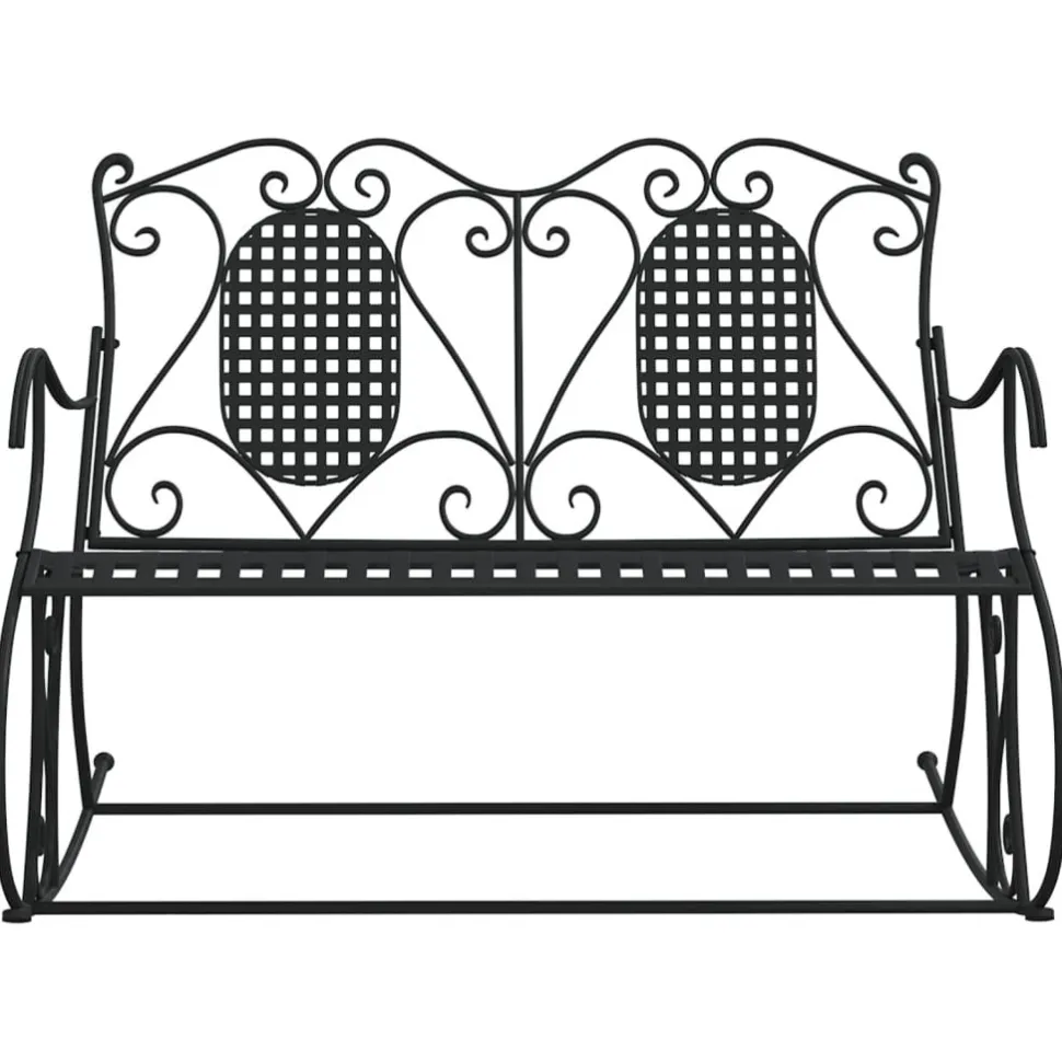 Keinupenkki 84 cm musta teräs
