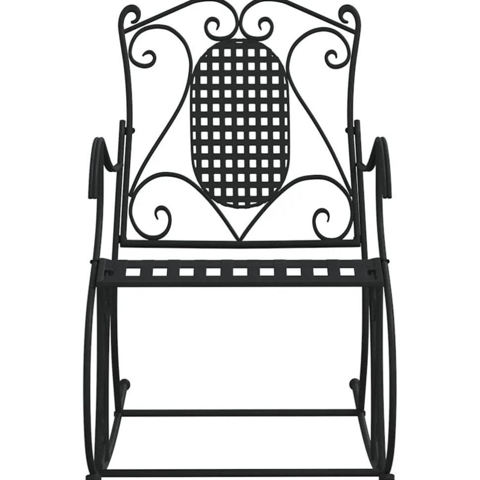Keinupenkki 84 cm musta teräs