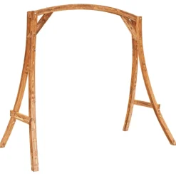 Keinuteline tiikkiviimeistelty täysi taivutettu puu (13934)