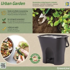 Keittiökomposti Greenline Urban Garden 2.0