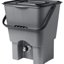 Keittiökomposti Greenline Urban Garden 15 L harmaa
