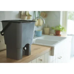 Keittiökomposti Greenline Urban Garden 15 L harmaa