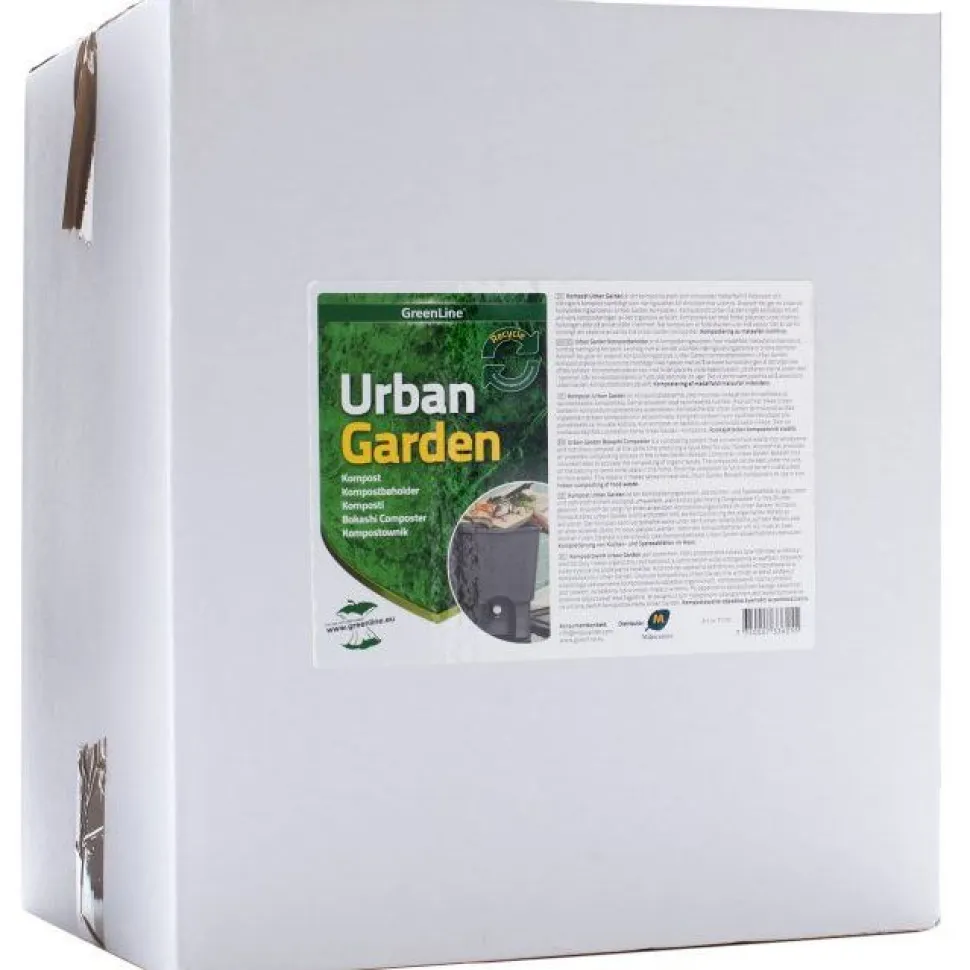 Keittiökomposti Greenline Urban Garden 15 L harmaa