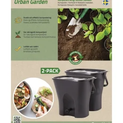 Keittiökomposti Greenline Urban Garden 2.0 2-pack