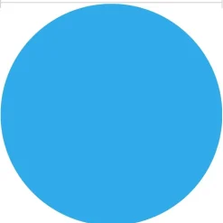 Kelluva pyöreä pe uima-altaan suoja 250 cm sininen