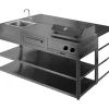 Kesäkeittiö Myoutdoorkitchen Nordic Line Stavanger, musta