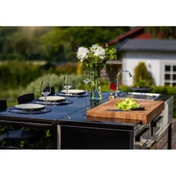 Kesäkeittiö Myoutdoorkitchen Nordic Line Stavanger, musta