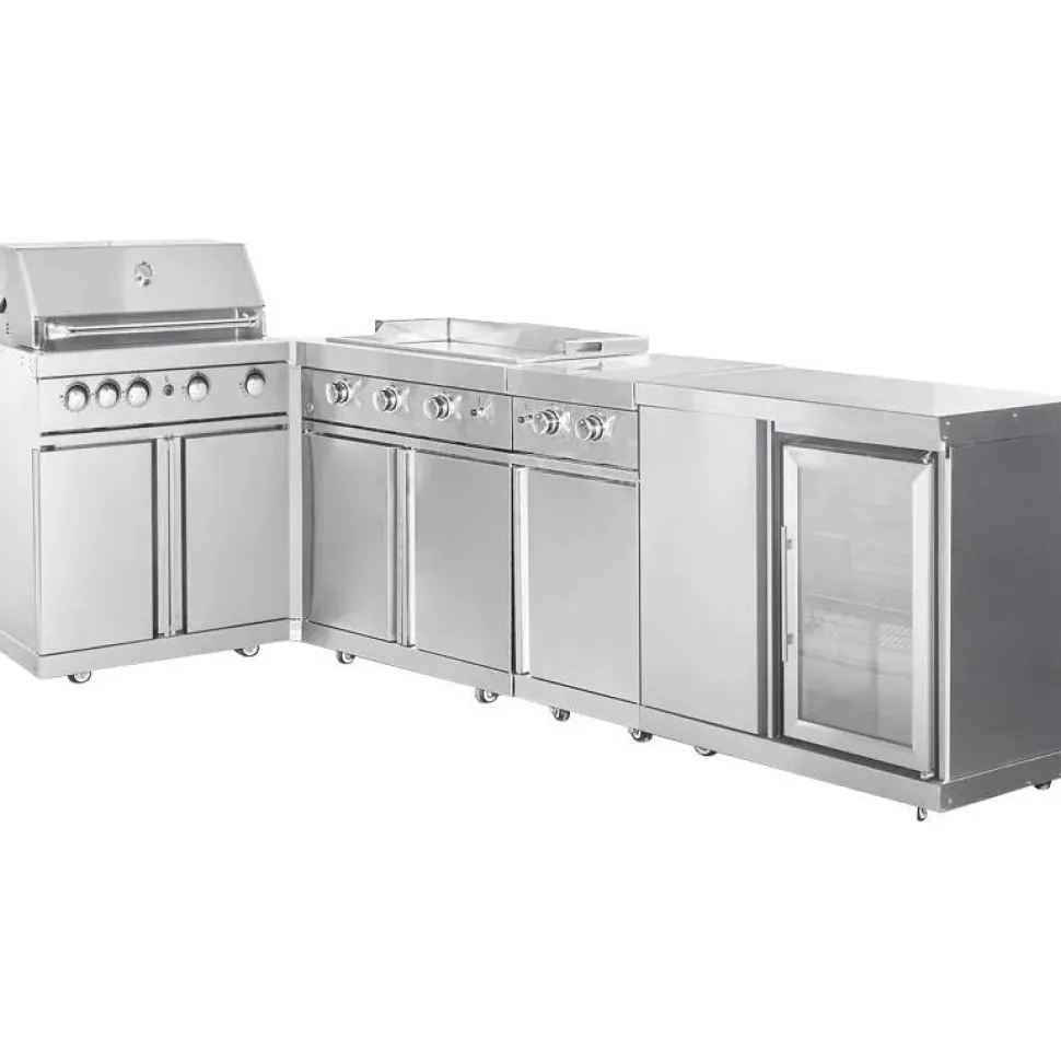 Kesäkeittiö Myoutdoorkitchen Sacramento, ruostumaton teräs