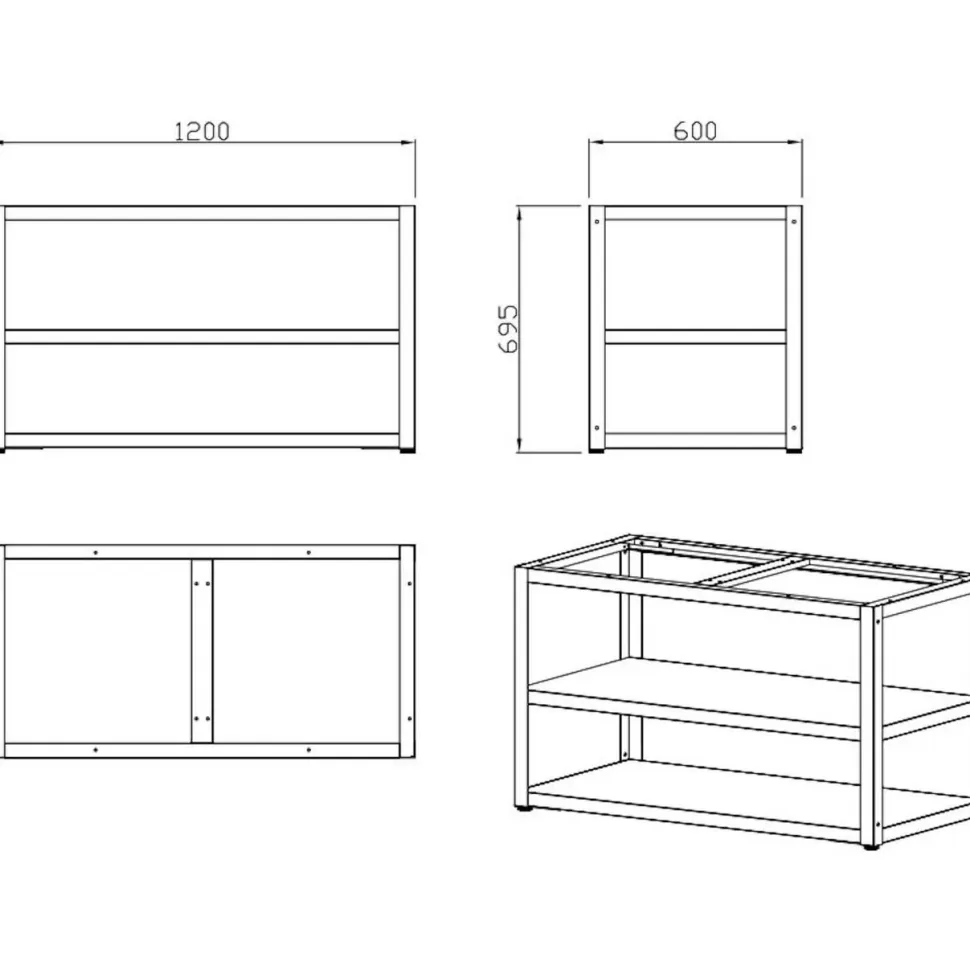 Kesäkeittiön hiiligrillimoduuli Myoutdoorkitchen, sivukeittimellä, 120cm, ruostumaton teräs
