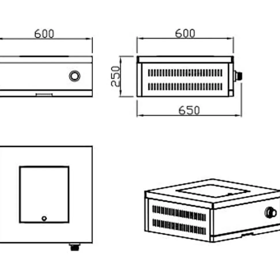 Kesäkeittiön hiiligrillimoduuli Myoutdoorkitchen, sivukeittimellä, 120cm, ruostumaton teräs