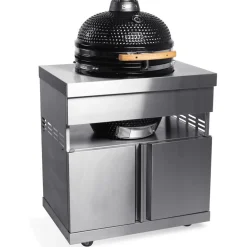 Kesäkeittiön Kamado-moduuli Myoutdoorkitchen Stainless Collection