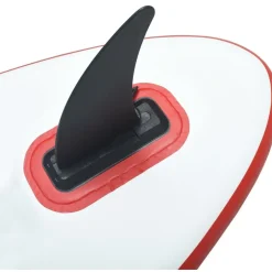 Keskievä SUP-lautaan, 18.3x21.2cm, muovia, musta
