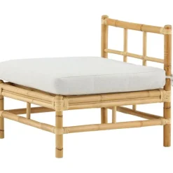 Keskimoduuli Venture Home Cane -sohvaan, luonnollinen bambu/vaaleanharmaa