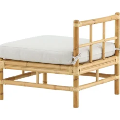 Keskimoduuli Venture Home Cane -sohvaan, luonnollinen bambu/vaaleanharmaa