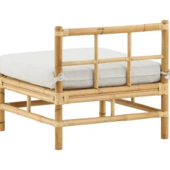 Keskimoduuli Venture Home Cane -sohvaan, luonnollinen bambu/vaaleanharmaa