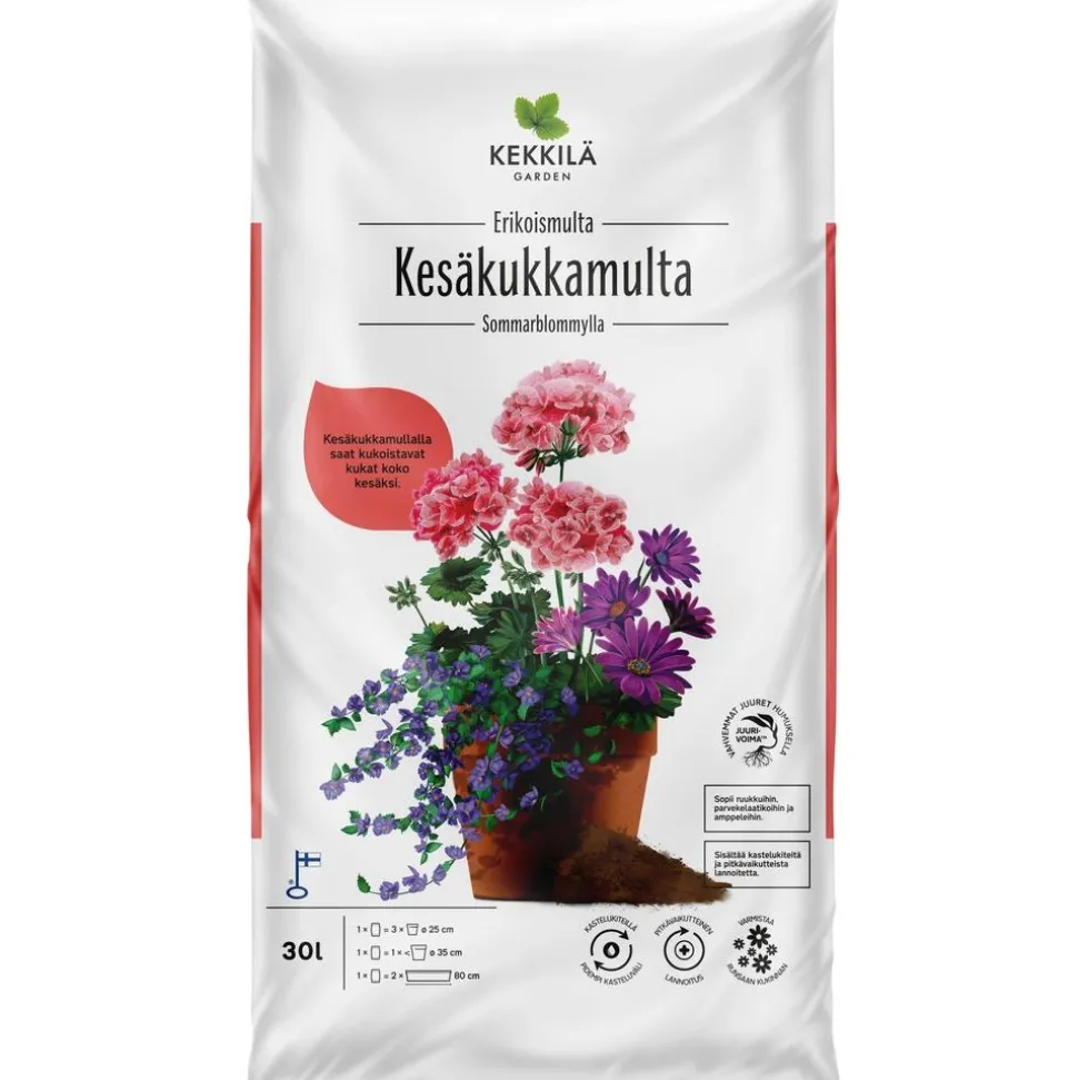 Kesäkukkamulta Kekkilä 70 säkkiä x 30 l lava 2100 litraa