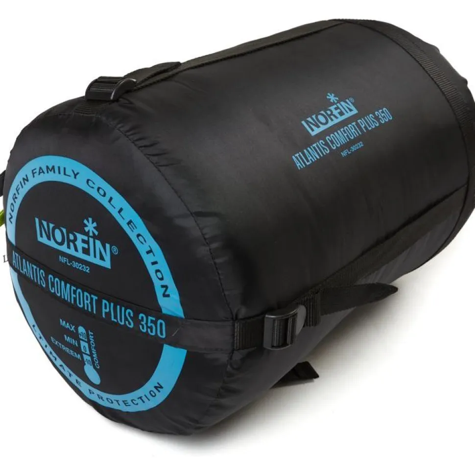 Kesämakuupussi Norfin Atlantis Comfort Plus 350, 230x100cm, eri vaihtoehtoja