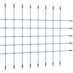Kiipeilyverkko 200x150 cm sininen