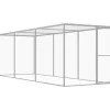 Kissahäkki 4,5x1,5x1,5 m galvanoitu teräs